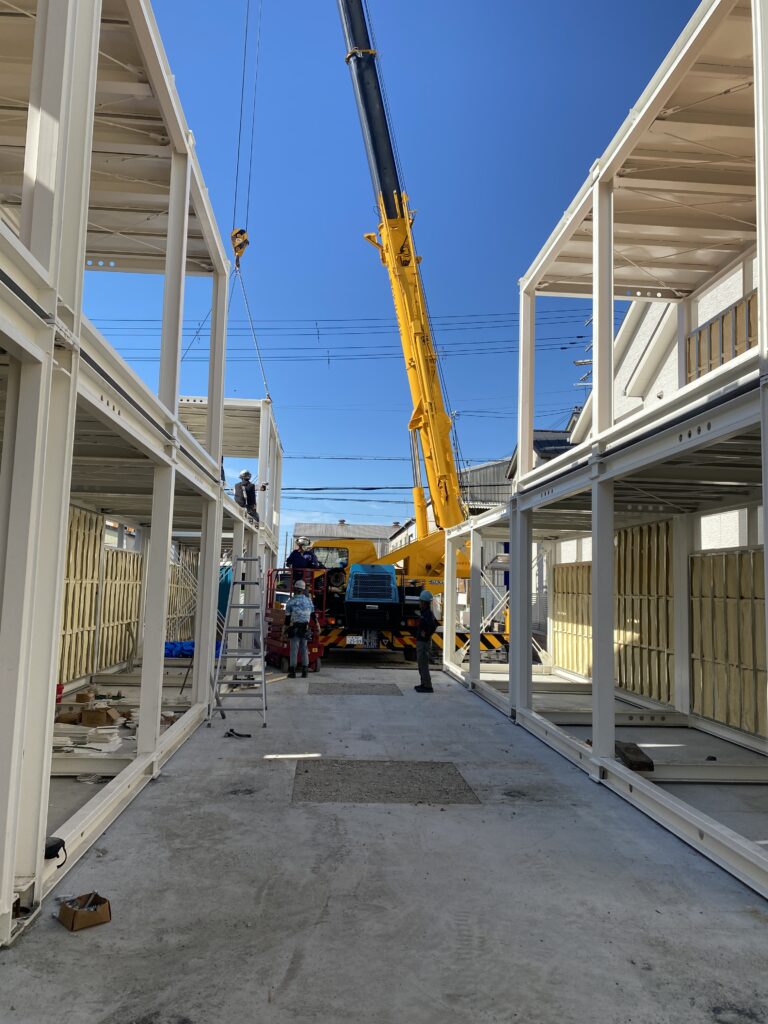 IMG_8541 | コンテナハウスのことなら_現代コンテナ建築研究所 コンテナの建て方工事