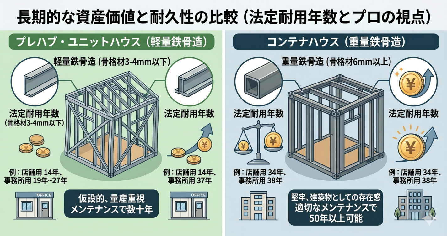 コンテナハウス　資産価値